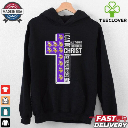 Minnesota Vikings I can do all things through Christ shirt