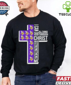 Minnesota Vikings I can do all things through Christ shirt