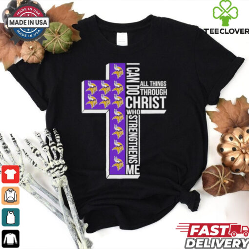 Minnesota Vikings I can do all things through Christ shirt