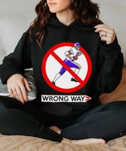 Minnesota Vikings Jim Marshall wrong way shirt