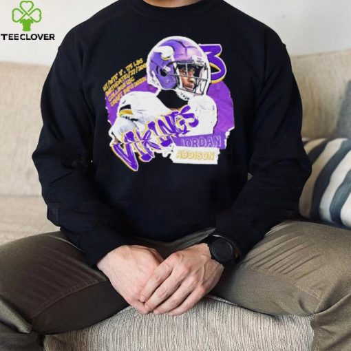 Minnesota Vikings Jordan Addison superstar hoodie, sweater, longsleeve, shirt v-neck, t-shirt