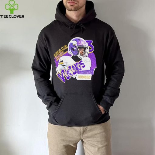 Minnesota Vikings Jordan Addison superstar hoodie, sweater, longsleeve, shirt v-neck, t-shirt