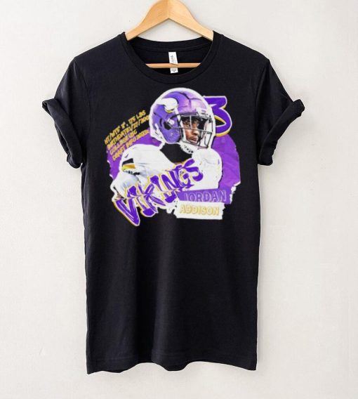 Minnesota Vikings Jordan Addison superstar hoodie, sweater, longsleeve, shirt v-neck, t-shirt