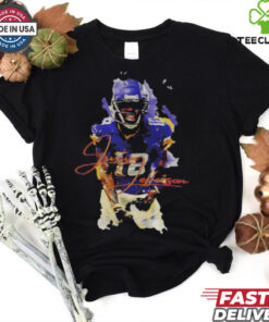 Minnesota Vikings Justin Jefferson Graphic 90s Retro shirt