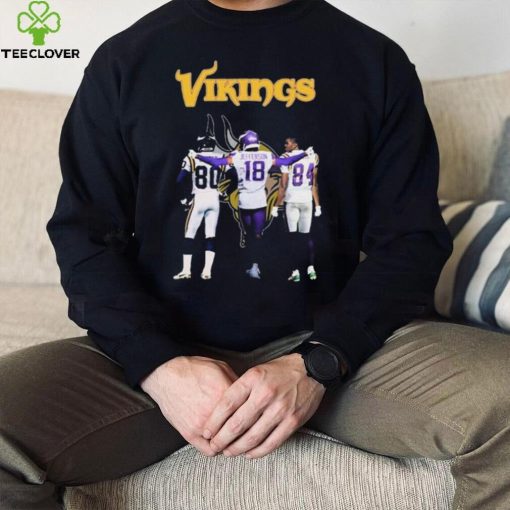 Minnesota Vikings Justin Jefferson Randy Moss And Cris Carter Shirt