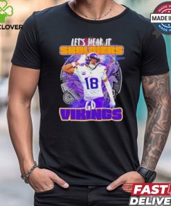 Minnesota Vikings Justin Jefferson let’s hear it Skoldiers shirt