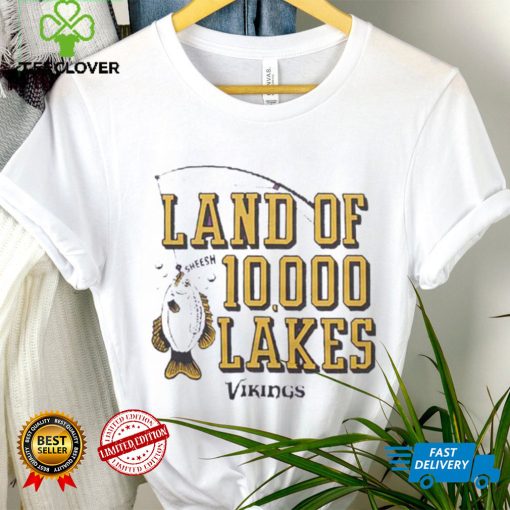 Minnesota Vikings Land Of 10,000 Lakes hoodie, sweater, longsleeve, shirt v-neck, t-shirt