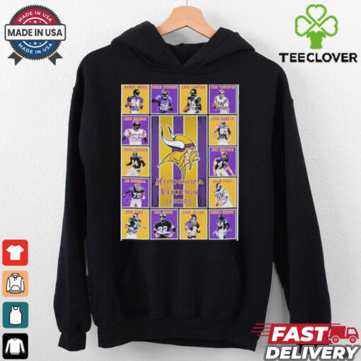 Minnesota Vikings Legends Players Blanket Shirt