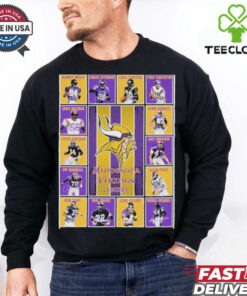 Minnesota Vikings Legends Players Blanket Shirt