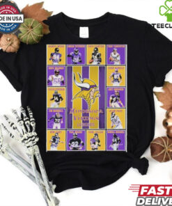 Minnesota Vikings Legends Players Blanket Shirt