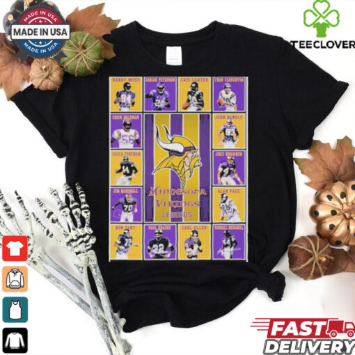 Minnesota Vikings Legends Players Blanket Shirt
