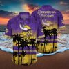 Coors Light Hawaiian Flowers Pattern Shirt Hawaiian Beer