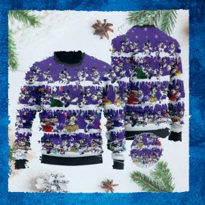 Minnesota Vikings Mickey NFL American Football Ugly Christmas Sweater Sweatshirt Party