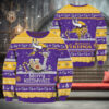 New York Giants NFL 2024 Merrykissmyass Funny Santa Claus Christmas Ugly Sweater
