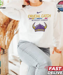 Minnesota Vikings NFL Crucial Catch Intercept Cancer Skol Vikings 2024 T shirt