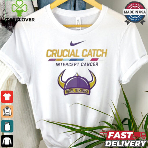 Minnesota Vikings NFL Crucial Catch Intercept Cancer Skol Vikings 2024 T shirt