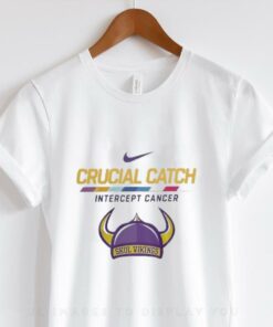 Minnesota Vikings NFL Crucial Catch Intercept Cancer Skol Vikings 2024 T hoodie, sweater, longsleeve, shirt v-neck, t-shirt