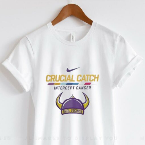 Minnesota Vikings NFL Crucial Catch Intercept Cancer Skol Vikings 2024 T hoodie, sweater, longsleeve, shirt v-neck, t-shirt