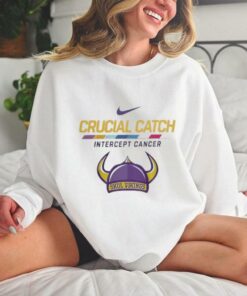 Minnesota Vikings NFL Crucial Catch Intercept Cancer Skol Vikings 2024 T hoodie, sweater, longsleeve, shirt v-neck, t-shirt