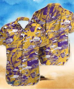 Minnesota Vikings NFL Custom Name Hawaiian Shirt For Men Women Unique Gift For Real Fan