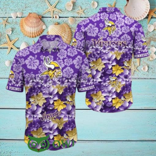 Minnesota Vikings NFL Football Hawaiian Shirt Trending Summer