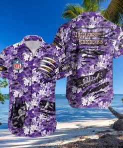 Minnesota Vikings NFL Hawaiian Shirt Aloha Shirt Great Gift For Fans