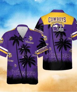 Minnesota Vikings NFL Vintage Coconut Tropical Hawaiian Shirt For Men And Women