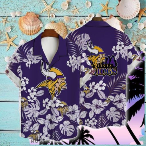 Minnesota Vikings National Football League 3D AOP Hawaiian Shirt For Fans