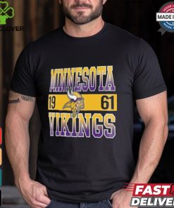 Minnesota Vikings New Era Black City Team T Shirt