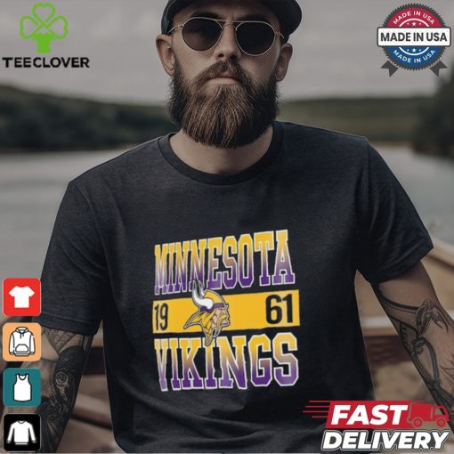 Minnesota Vikings New Era Black City Team T Shirt