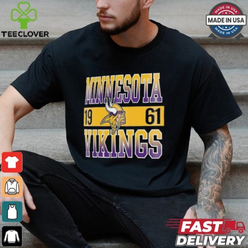 Minnesota Vikings New Era Black City Team T Shirt