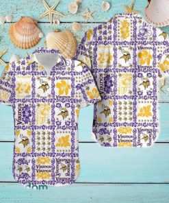 Minnesota Vikings New Hawaiian Shirt And Short For Men Gift, Short Beach For Family Christmas