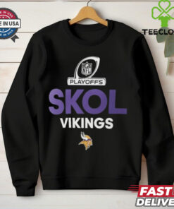 Minnesota Vikings Nike 2024 NFL Playoffs T Shirt