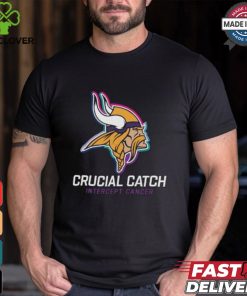 Minnesota Vikings Nike Black 2024 NFL Crucial Catch T Shirt