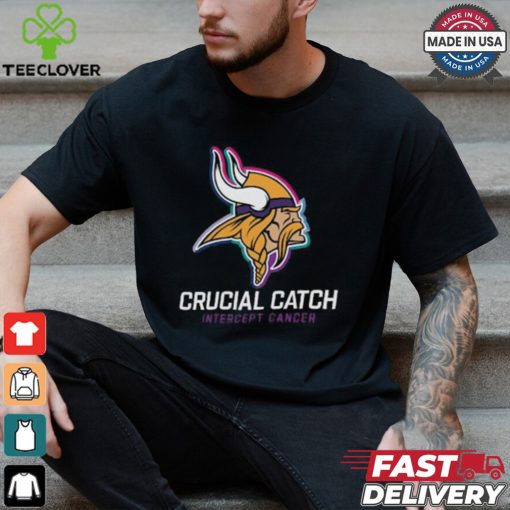 Minnesota Vikings Nike Black 2024 NFL Crucial Catch T Shirt