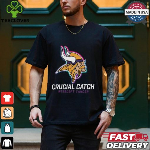 Minnesota Vikings Nike Black 2024 NFL Crucial Catch T Shirt