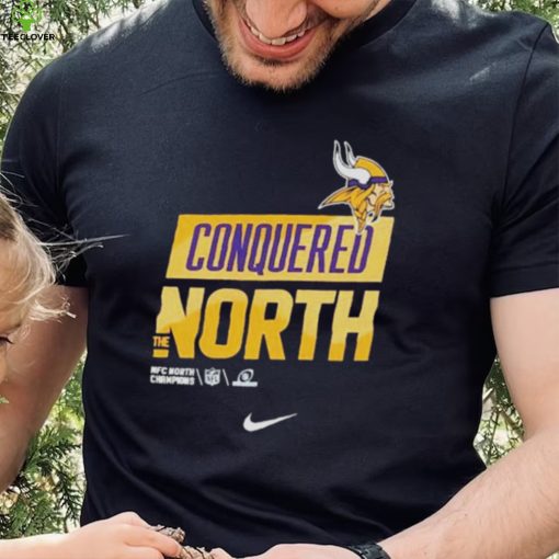 Minnesota Vikings Nike Conquered The North 2022 NFC North Division Champions Shirt