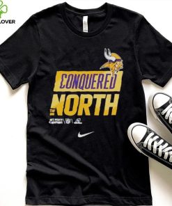 Minnesota Vikings Nike Conquered The North 2022 NFC North Division Champions Shirt