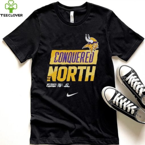 Minnesota Vikings Nike Conquered The North 2022 NFC North Division Champions Shirt