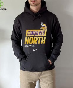 Minnesota Vikings Nike Conquered The North 2022 NFC North Division Champions Shirt