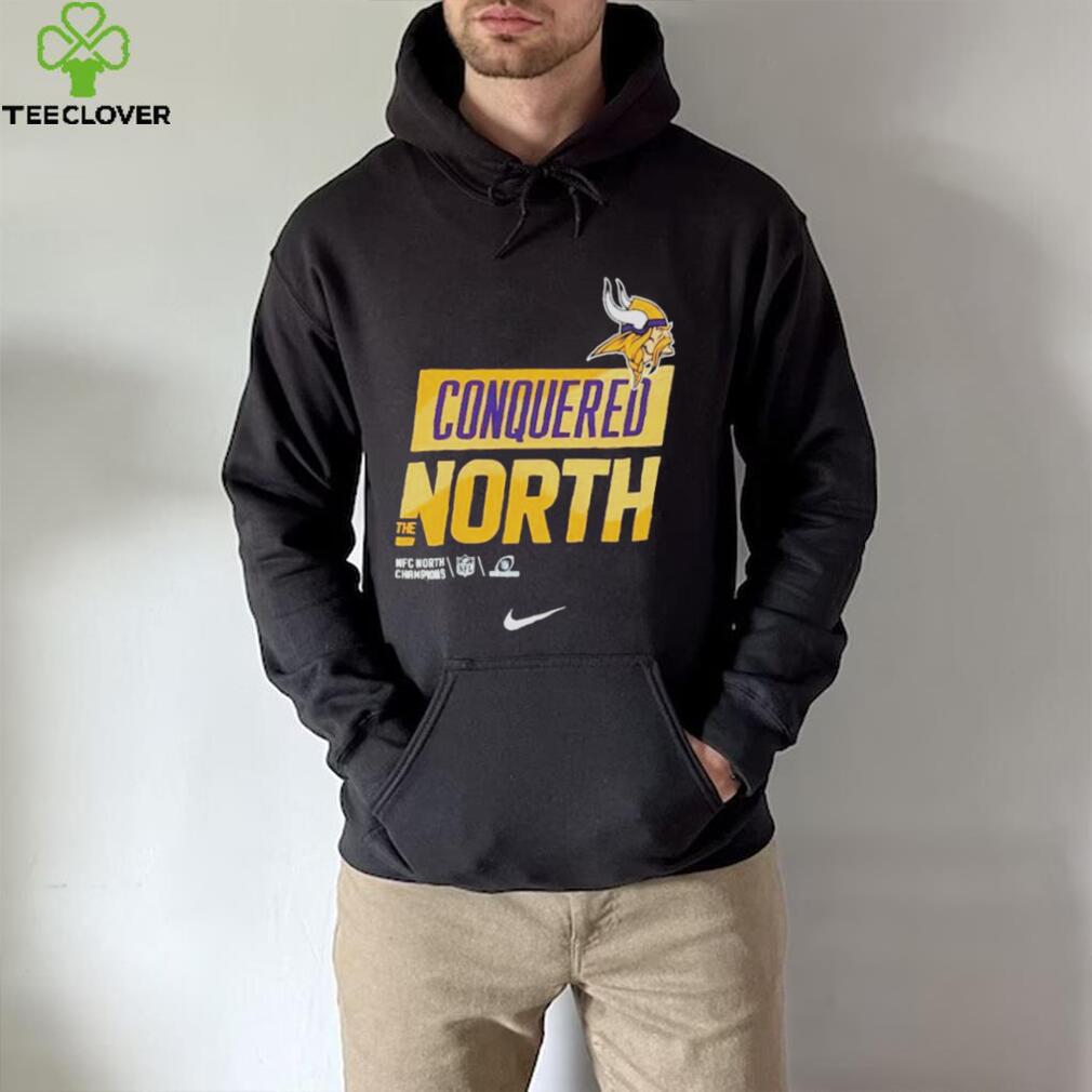 Minnesota Vikings Conquered The North logo T-shirt, hoodie