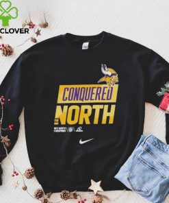 Minnesota Vikings Nike Conquered The North 2022 NFC North Division Champions Shirt