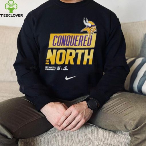 Minnesota Vikings Nike Conquered The North 2022 NFC North Division Champions Shirt