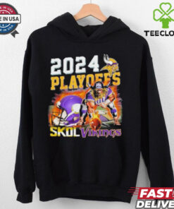 Minnesota Vikings Playoffs Skol Vikings 2024 Hoodie 2D T Shirt