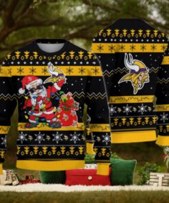 Minnesota Vikings Santa Claus Ugly Christmas Sweater
