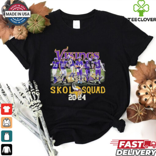 Minnesota Vikings Skol Squad 2024 Playoffs Hoodie 2D T Shirt