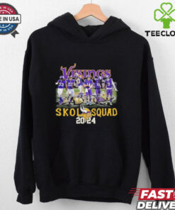 Minnesota Vikings Skol Squad 2024 Playoffs Hoodie 2D T Shirt