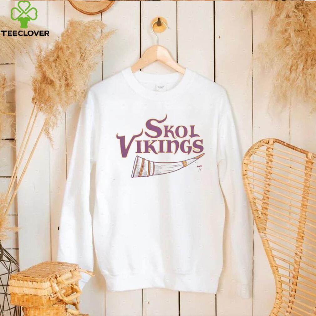 Official Minnesota vikings lets skol brandon funny shirt, hoodie, sweater,  long sleeve and tank top