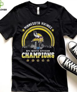Minnesota Vikings Skylines 2022 NFC North Division Champions 2008 2022 Shirt