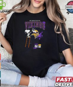 Minnesota Vikings Snoopy Painting Shirt